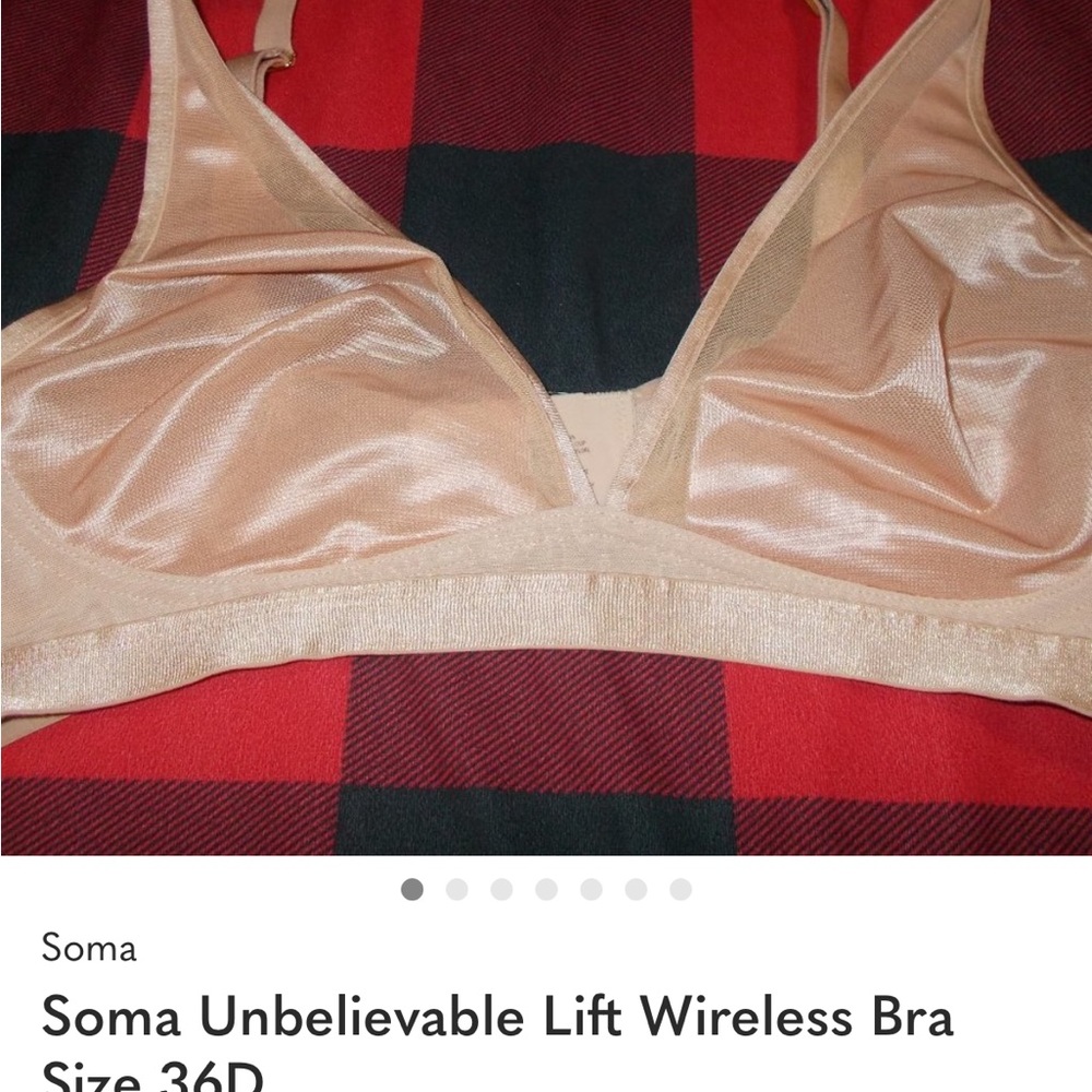 Soma Wireless Nude/Tan Comfort Bra